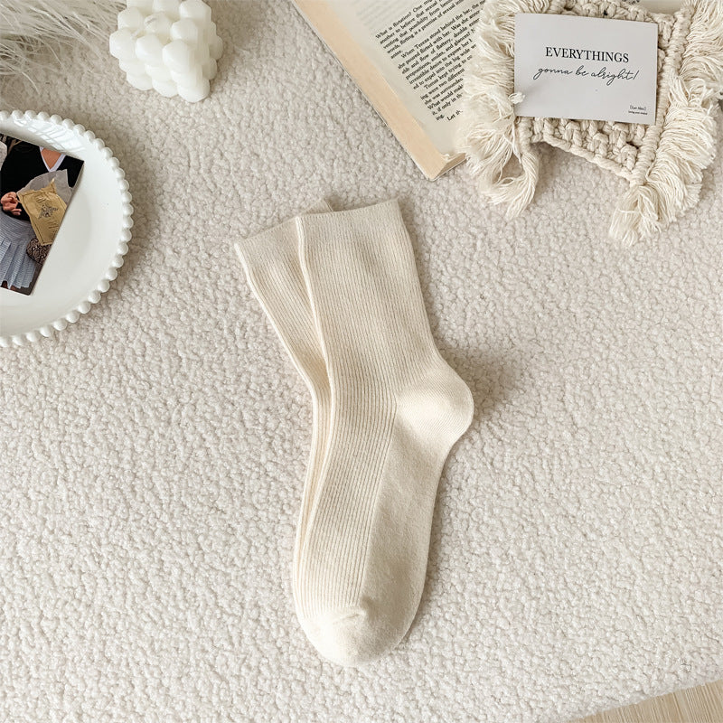 Womens Knee-high Thermal Cashmere Socks