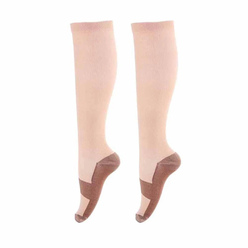 Compression Stockings Flying Pregnancy Swelling Sports Socks Men And Women Hiking Running Socks 20-30 MmHg