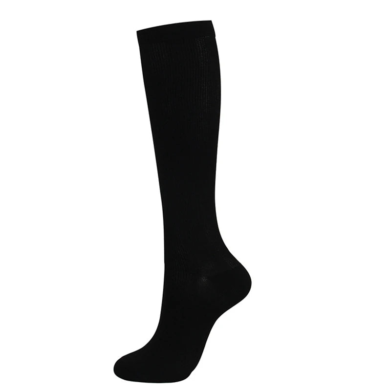 Compression Stockings Flying Pregnancy Swelling Sports Socks Men And Women Hiking Running Socks 20-30 MmHg