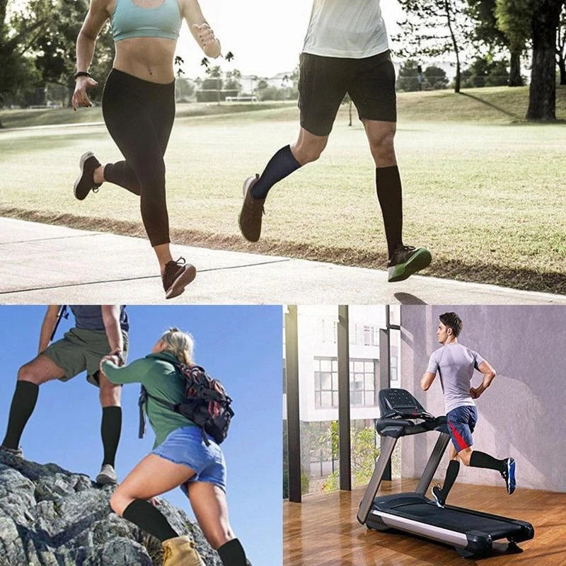 Compression Stockings Flying Pregnancy Swelling Sports Socks Men And Women Hiking Running Socks 20-30 MmHg