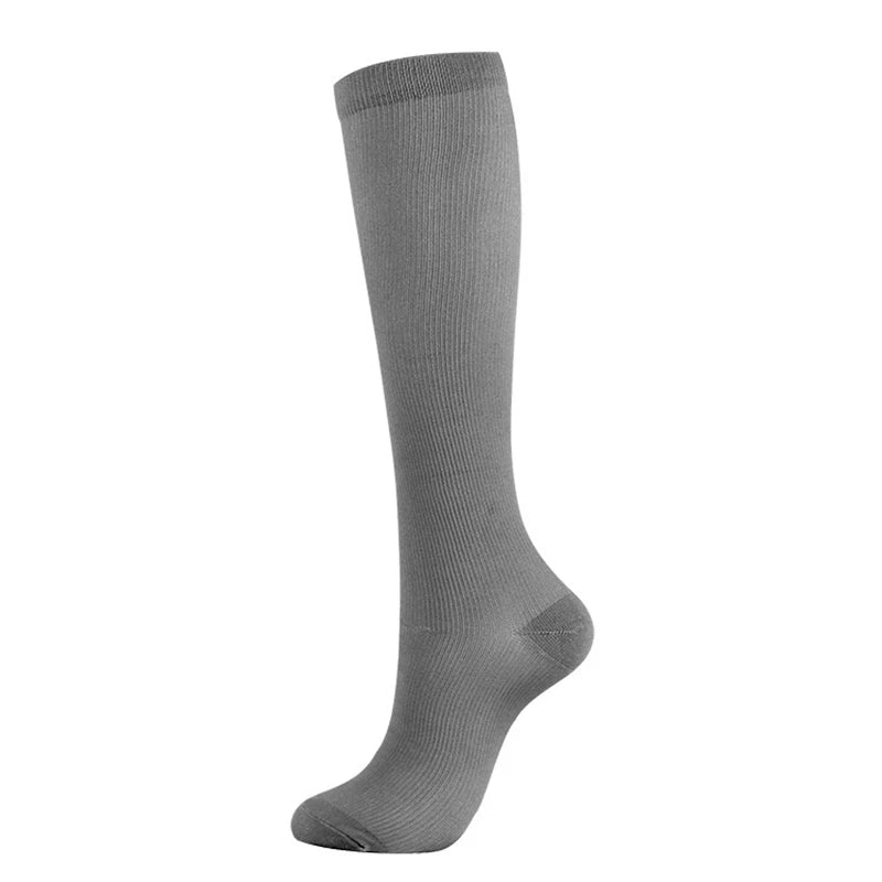 Compression Stockings Flying Pregnancy Swelling Sports Socks Men And Women Hiking Running Socks 20-30 MmHg