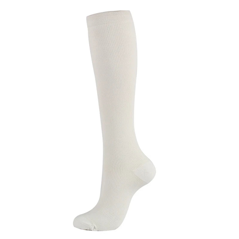 Compression Stockings Flying Pregnancy Swelling Sports Socks Men And Women Hiking Running Socks 20-30 MmHg