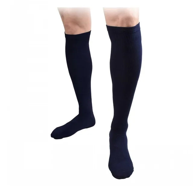 Compression Socks For Men's Sports Socks Running Golf Rugby Tight Fitting Varicose Veins Anti Fatigue Travel Women Nurse Doctor
