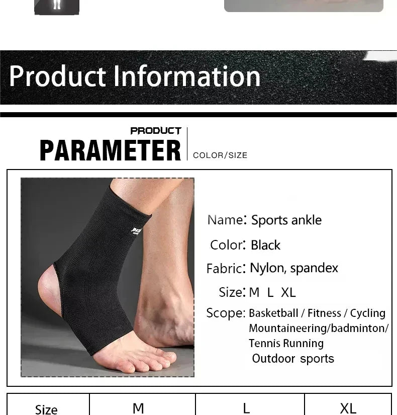 Ankle Brace Compression Sleeve,Breathable Ankle Support For Men Women, Foot Compression Sock for Swelling, Plantar Fasciitis