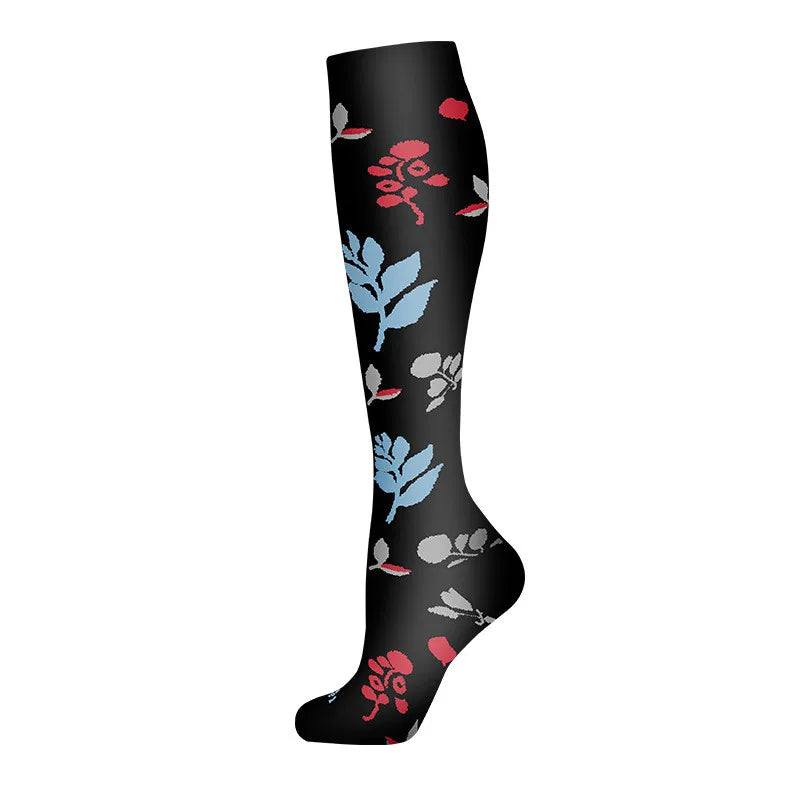 Compression Socks Women for Pregnant Edema Diabetes Varicose Veins Marathon Sports Nurse Socks