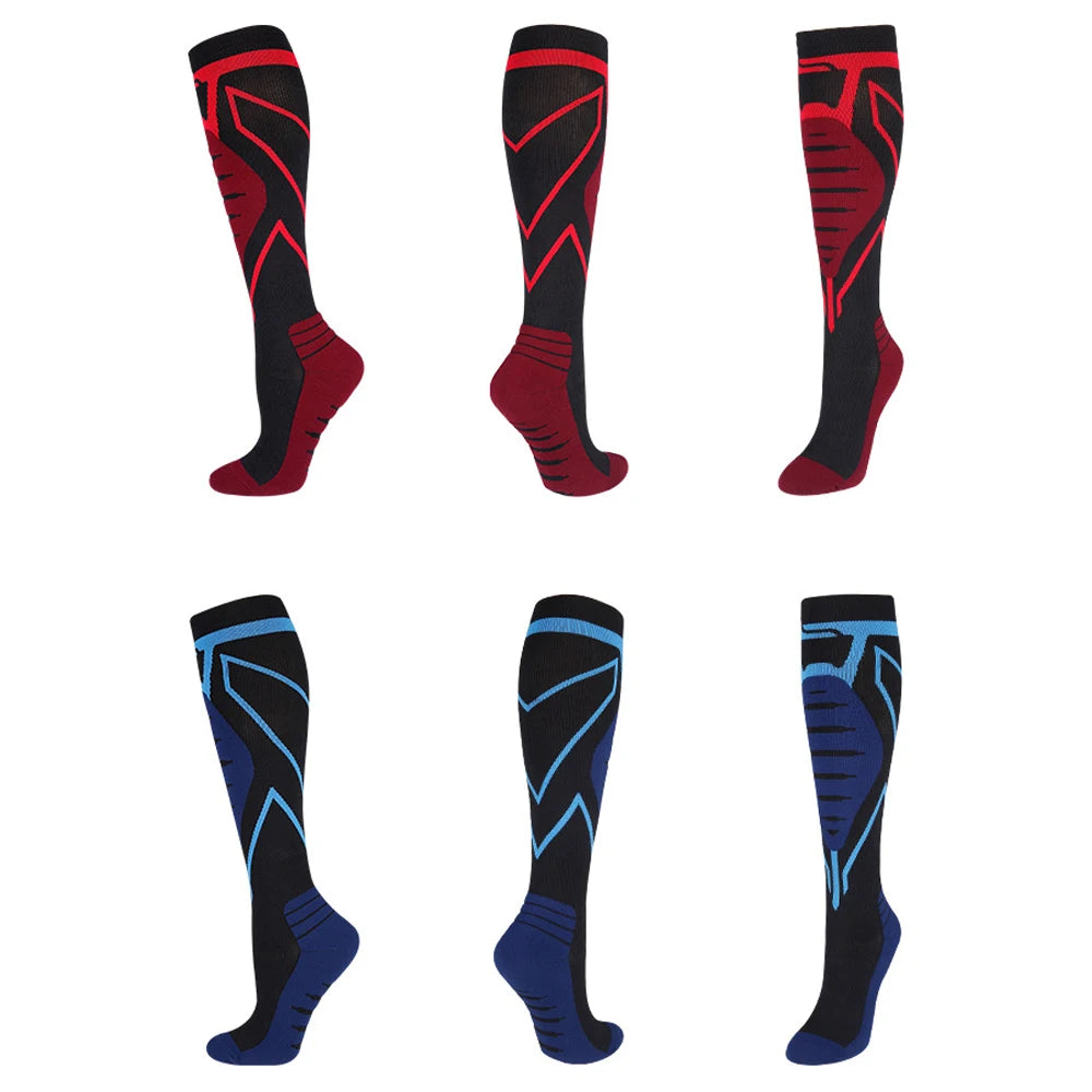 1Pair Compression Socks for Men & Women 20-30 mmHg Knee High -Best Support for Medical, Athletic, Sports, Travel,Running Nurses
