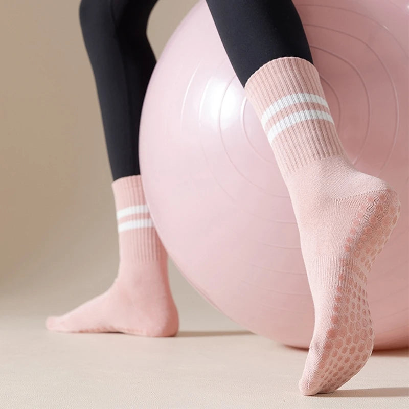 Grip Sock Yoga Sock Pilates Sock Non Slip Skid Socks With Grips For Women Dropshipping