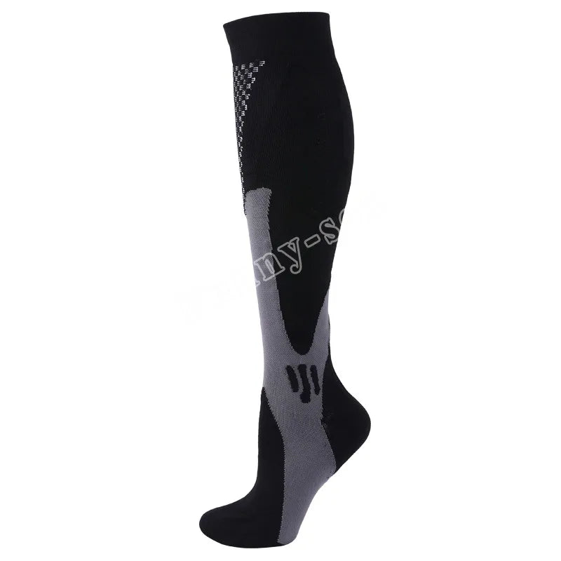 Compression Socks Running Sports Socks Medical Nursing 20-30mmhg for Flight Travel Pregnancy Edema Diabetes Varicose Veins Socks