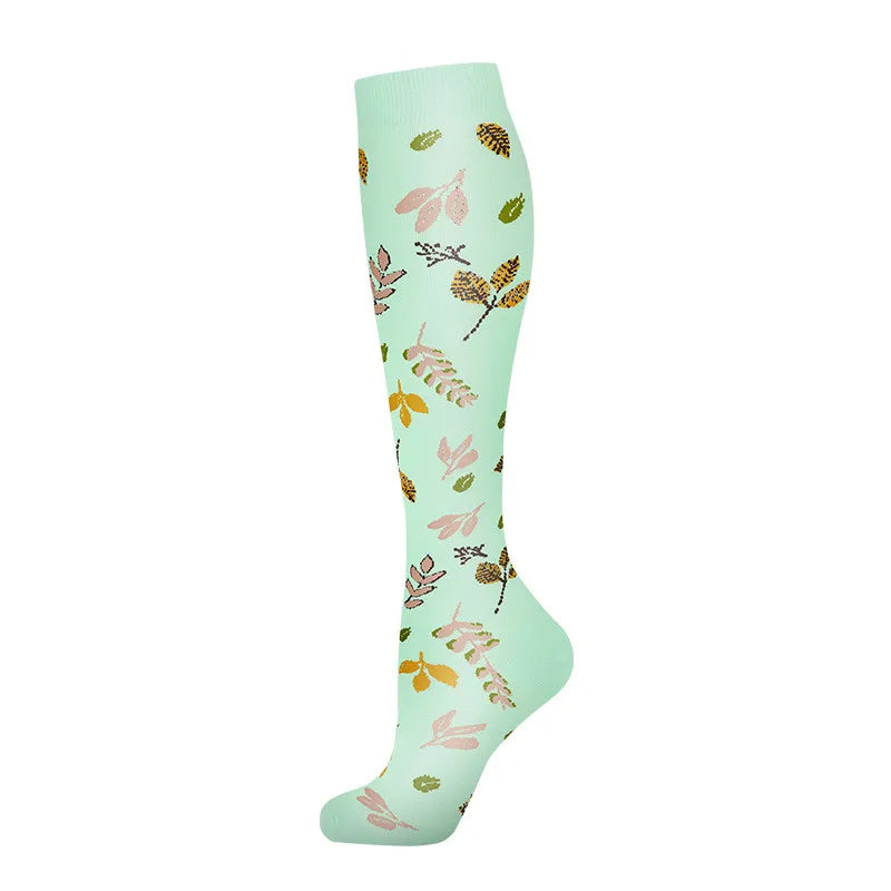 Compression Socks Women for Pregnant Edema Diabetes Varicose Veins Marathon Sports Nurse Socks