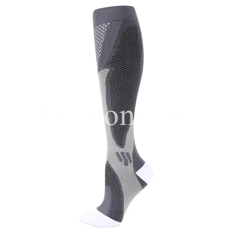 1PAIR Compression Socks Sports Socks Comfortable and Breathable Care Socks for Pregnancy Care Sports Football Socks