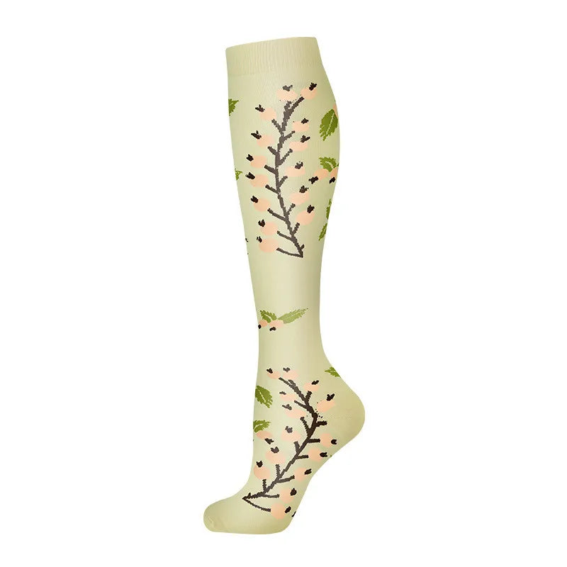 Compression Socks Women for Pregnant Edema Diabetes Varicose Veins Marathon Sports Nurse Socks