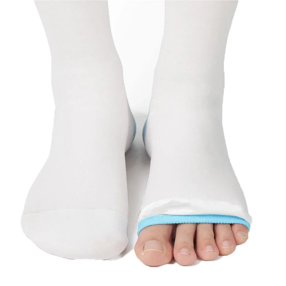1Pair TED Anti-Embolism Compression Stockings (15-21 mmHg) - Knee-High & Thigh-High Compression Socks for Post-Surgery Recovery