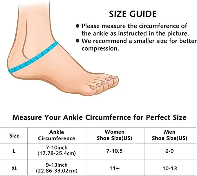 2024 Ankle Ice Pack Wrap for Swelling Reusable Ice Pack for Sprained Ankle Injuries Cold Therapy Sock Compression Sore Feet Heel