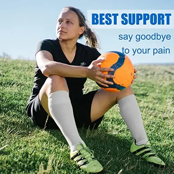 1PAIR Compression Socks Sports Socks Comfortable and Breathable Care Socks for Pregnancy Care Sports Football Socks