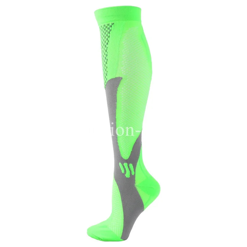 1PAIR Compression Socks Sports Socks Comfortable and Breathable Care Socks for Pregnancy Care Sports Football Socks
