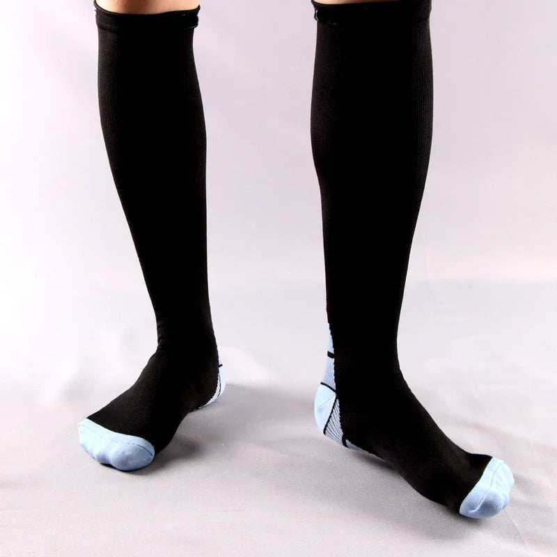 Compression Socks for Men&Women Best Graduated Athletic Fit for Running Flight Travel Boost Stamina, Circulation&Recovery Socks