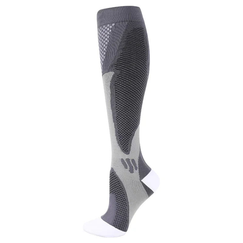 1PAIR Compression Socks Sports Socks Comfortable and Breathable Care Socks for Pregnancy Care Sports Football Socks