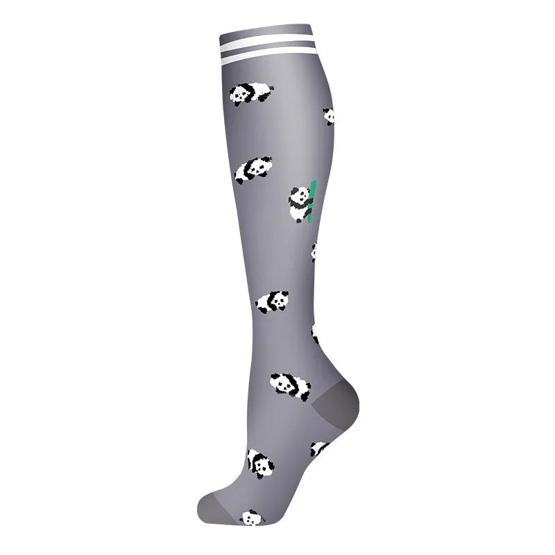 Compression Socks Women for Pregnant Edema Diabetes Varicose Veins Marathon Sports Nurse Socks