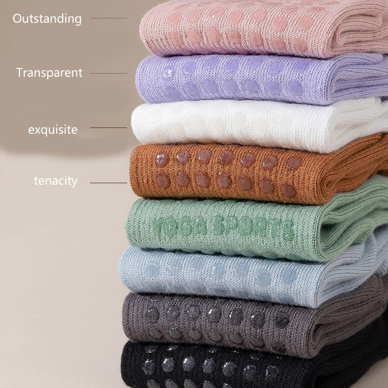 Grip Sock Yoga Sock Pilates Sock Non Slip Skid Socks With Grips For Women Dropshipping