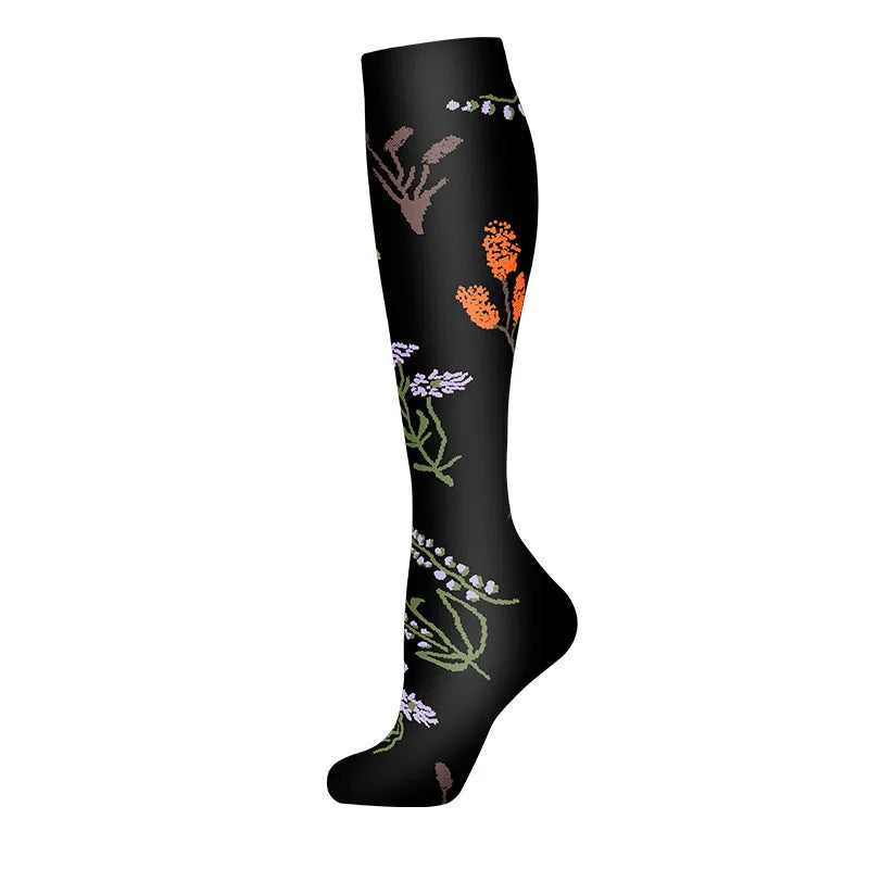 Compression Socks Women for Pregnant Edema Diabetes Varicose Veins Marathon Sports Nurse Socks