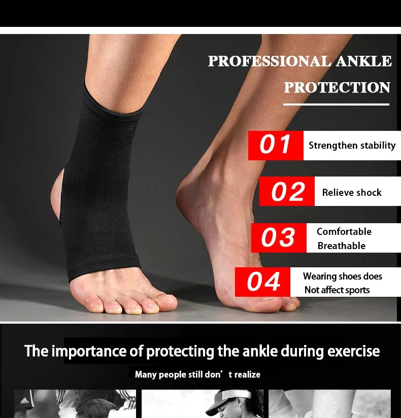 Ankle Brace Compression Sleeve,Breathable Ankle Support For Men Women, Foot Compression Sock for Swelling, Plantar Fasciitis