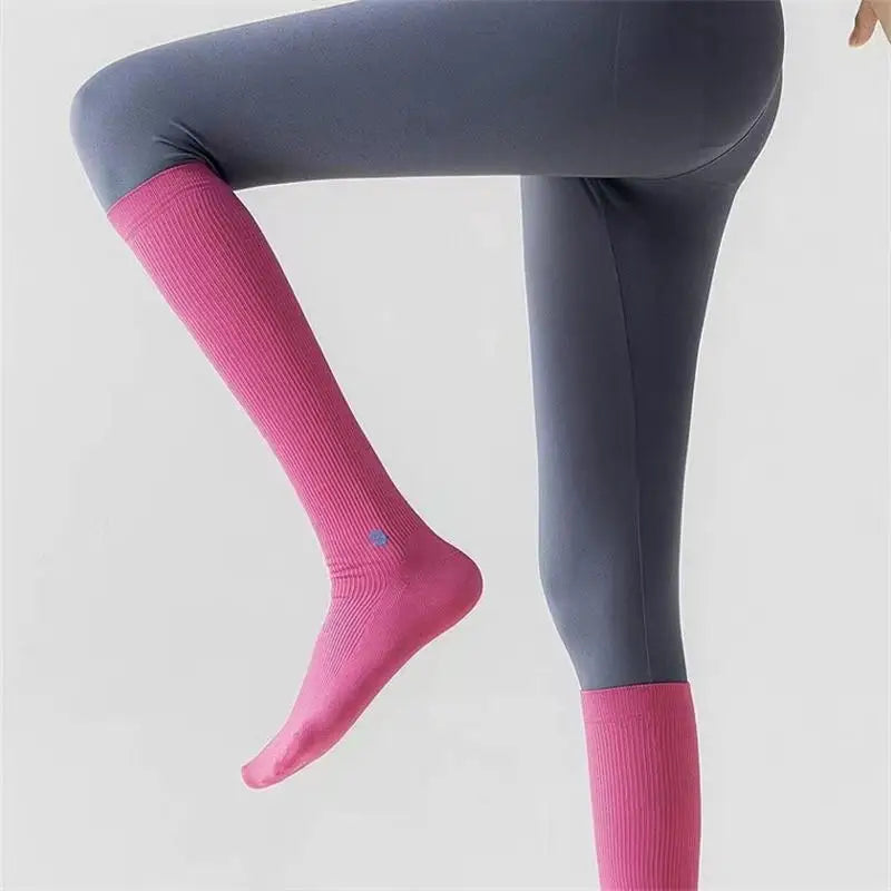 Pressure Calf Socks Women Compression Socks Exercise Fitness Yoga Running  Knee Skipping Rope