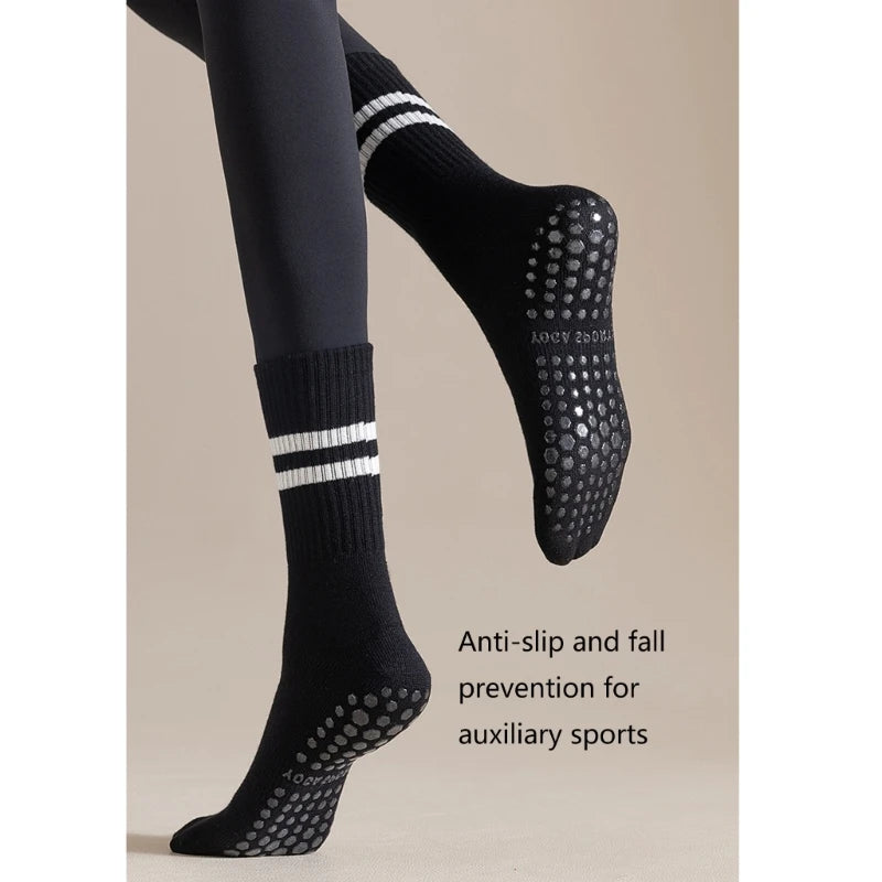 Grip Sock Yoga Sock Pilates Sock Non Slip Skid Socks With Grips For Women Dropshipping