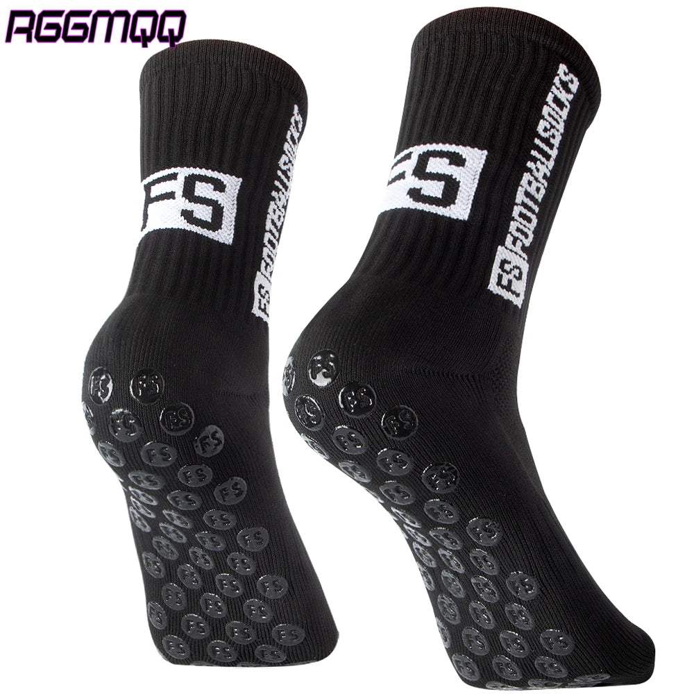 Multi-Sport Grip Socks - Anti Slip Soccer Football Basketball Volleyball Socks for Men Women,Breathable & Durable for Training
