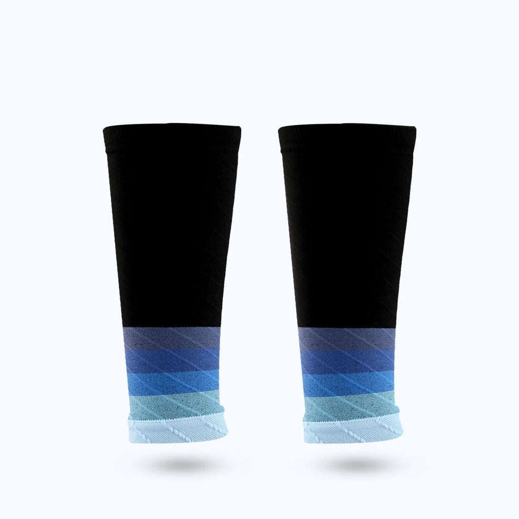 1pairs Compression Football Socks Cover, Compression Leg Warmers, Sweat Absorption Calf SocksMen's and women's sports leg covers