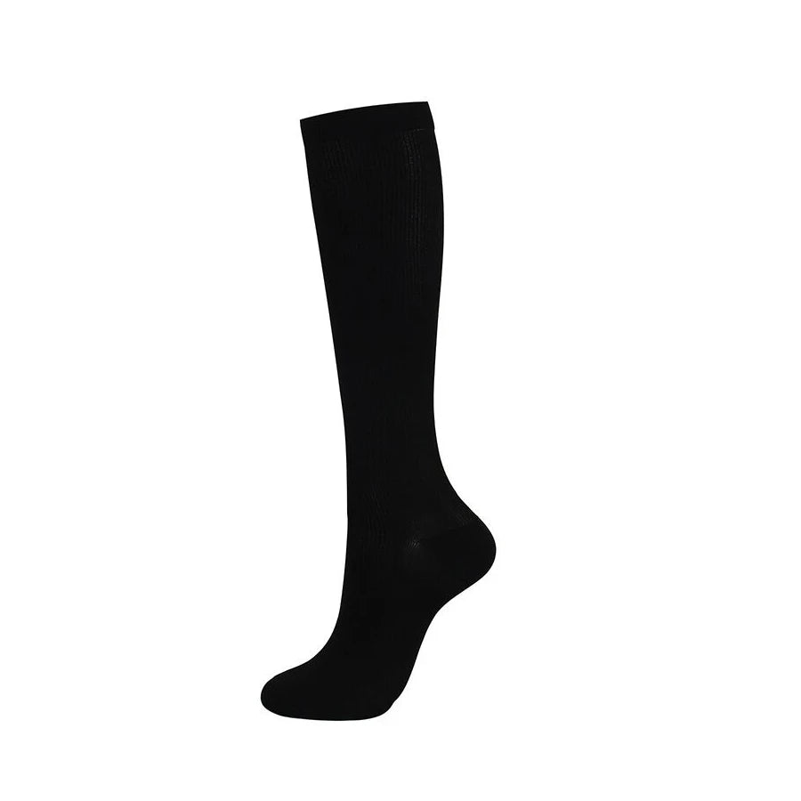 1 Pair Compression Socks For Men Women Medical Varicose Diabetes Elastic Socks Outdoor Sports Running Hiking Cycling Socks