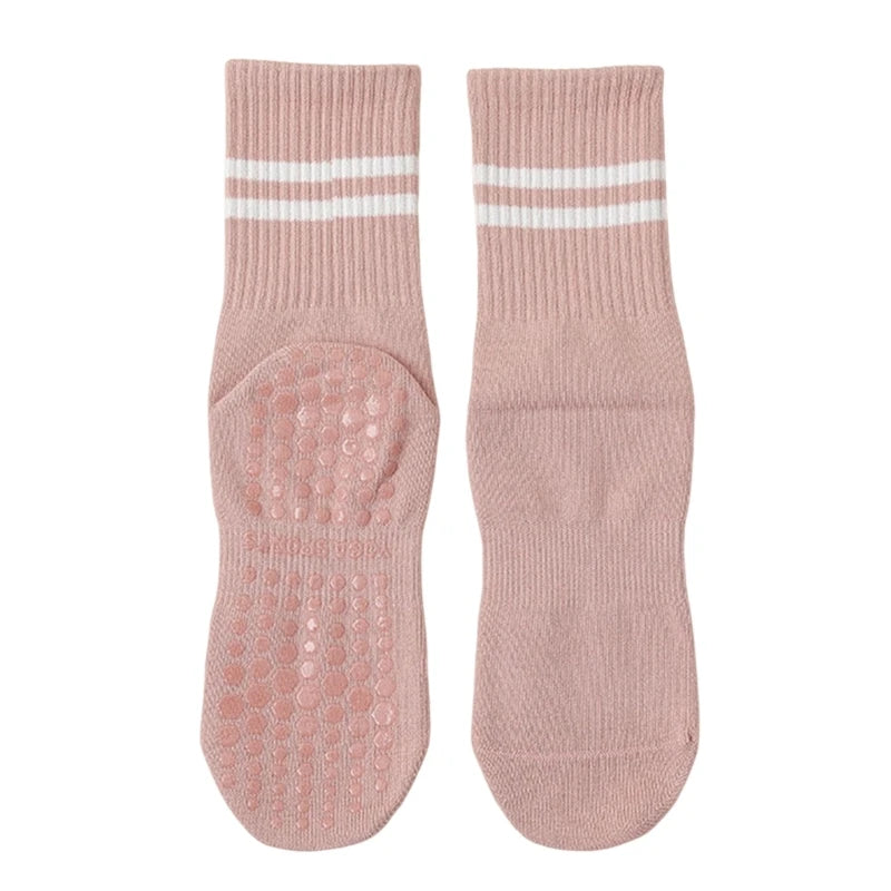 Grip Sock Yoga Sock Pilates Sock Non Slip Skid Socks With Grips For Women Dropshipping