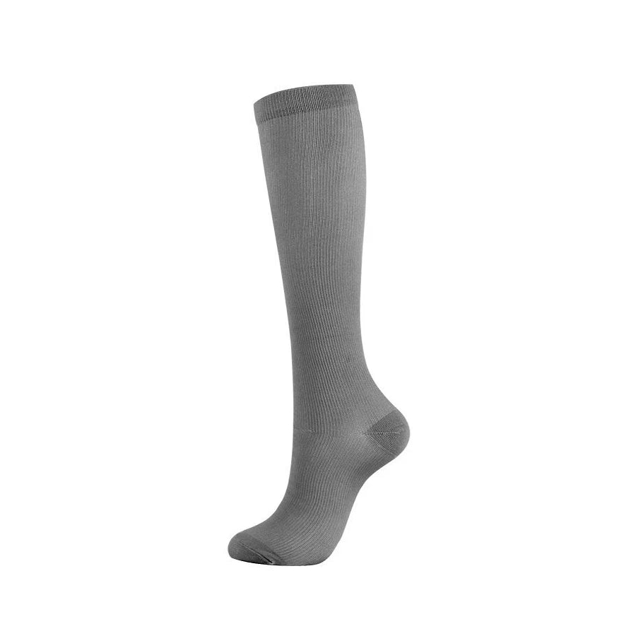 1 Pair Compression Socks For Men Women Medical Varicose Diabetes Elastic Socks Outdoor Sports Running Hiking Cycling Socks