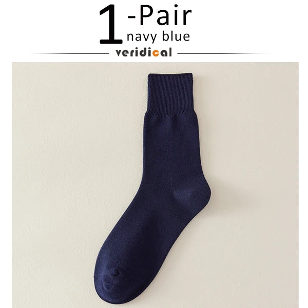 Business Man Short Socks Plus Large Size Cotton Solid Loose Preventing Varicose Veins Diabetes Soft Formal Crew Fluffy Socks