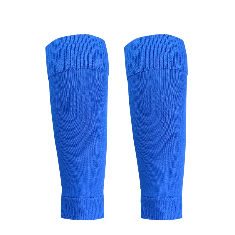 Red Men's Socks Football Socks Shin Pads Leg Cover Men Women Grip Cutsocks New