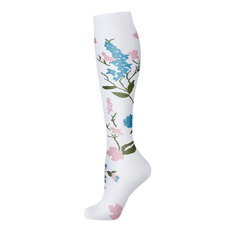 Compression Socks Women for Pregnant Edema Diabetes Varicose Veins Marathon Sports Nurse Socks