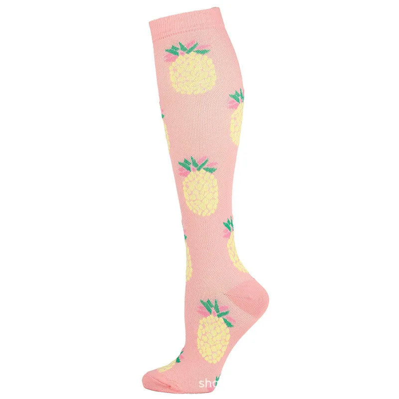 Compression Socks Women for Pregnant Edema Diabetes Varicose Veins Marathon Sports Nurse Socks