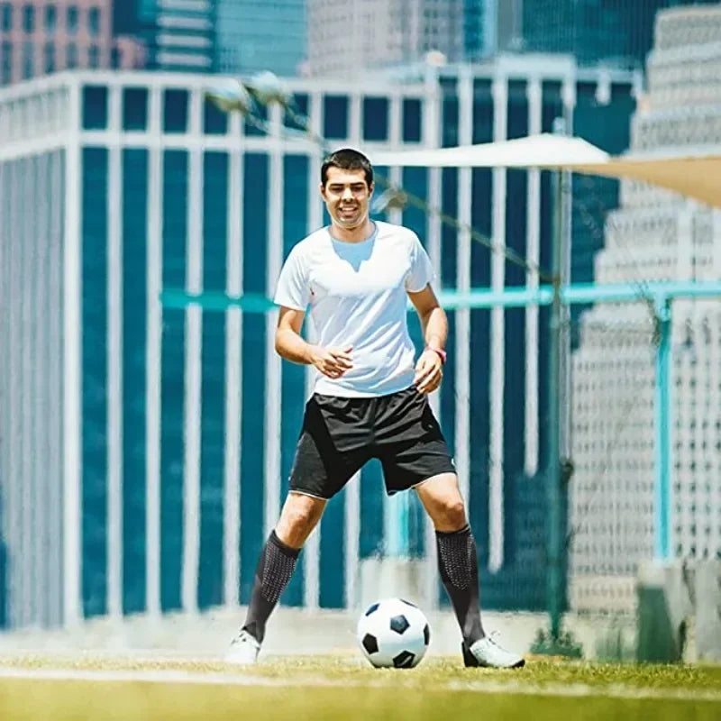 1PAIR Compression Socks Sports Socks Comfortable and Breathable Care Socks for Pregnancy Care Sports Football Socks