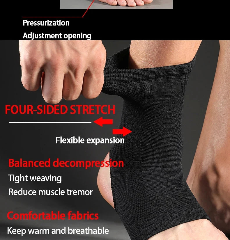 Ankle Brace Compression Sleeve,Breathable Ankle Support For Men Women, Foot Compression Sock for Swelling, Plantar Fasciitis