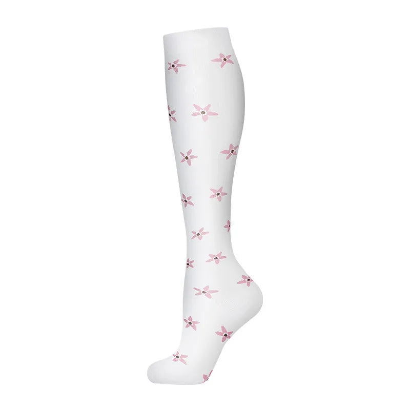 Compression Socks Women for Pregnant Edema Diabetes Varicose Veins Marathon Sports Nurse Socks