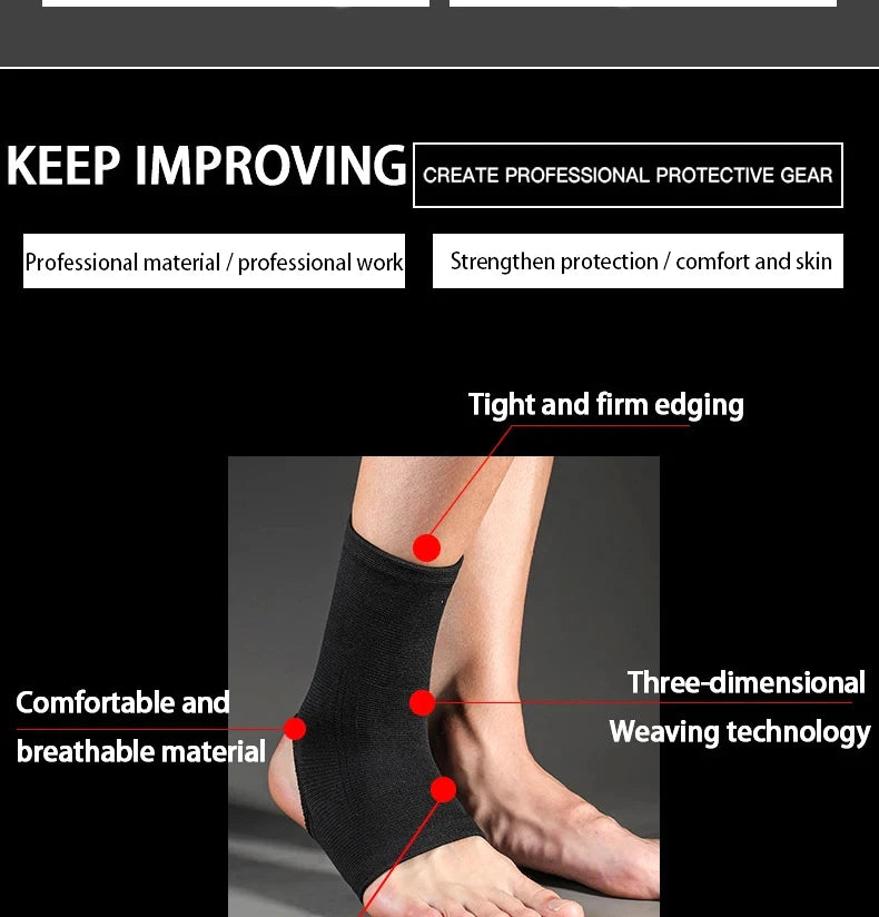 Ankle Brace Compression Sleeve,Breathable Ankle Support For Men Women, Foot Compression Sock for Swelling, Plantar Fasciitis