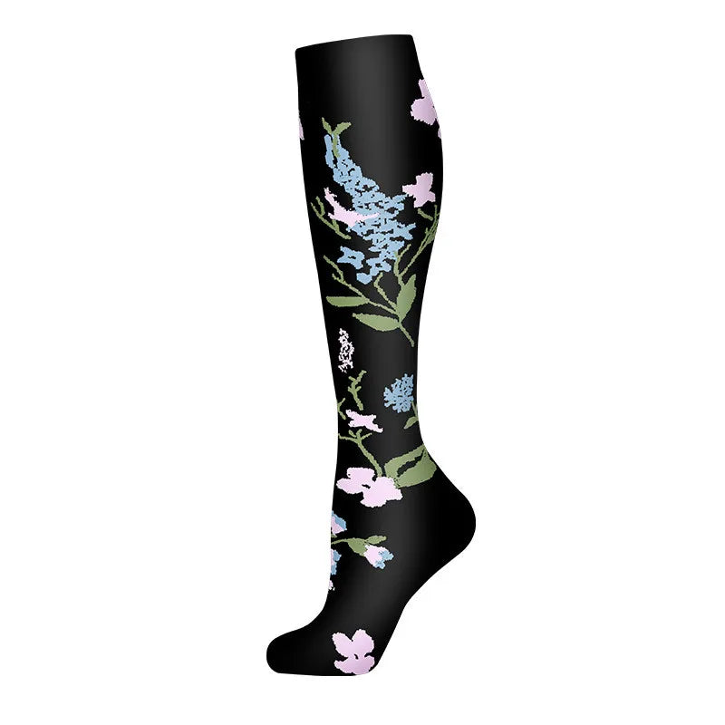 Compression Socks Women for Pregnant Edema Diabetes Varicose Veins Marathon Sports Nurse Socks