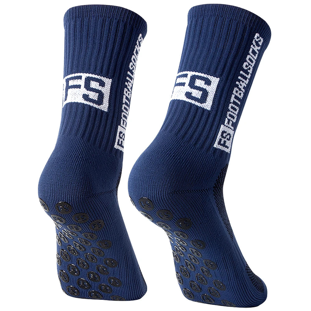 Multi-Sport Grip Socks - Anti Slip Soccer Football Basketball Volleyball Socks for Men Women,Breathable & Durable for Training