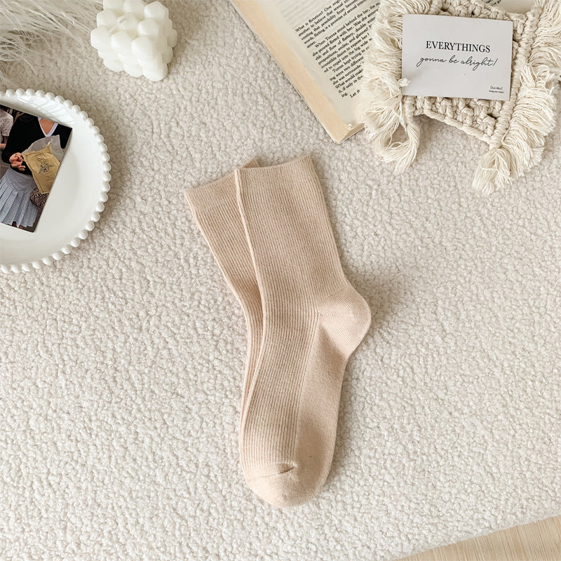 Womens Knee-high Thermal Cashmere Socks