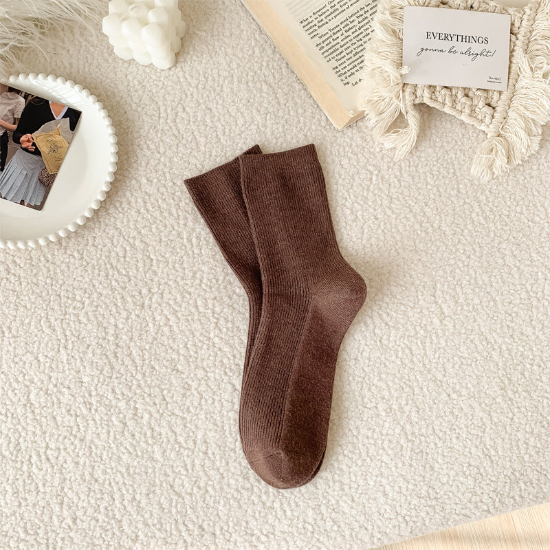 Womens Knee-high Thermal Cashmere Socks
