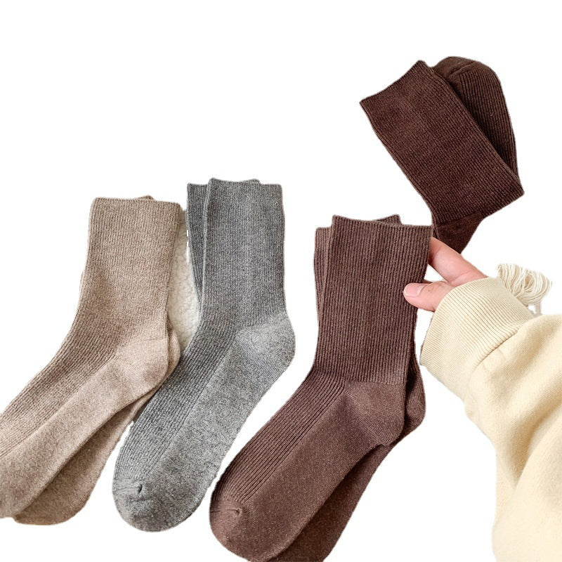 Womens Knee-high Thermal Cashmere Socks