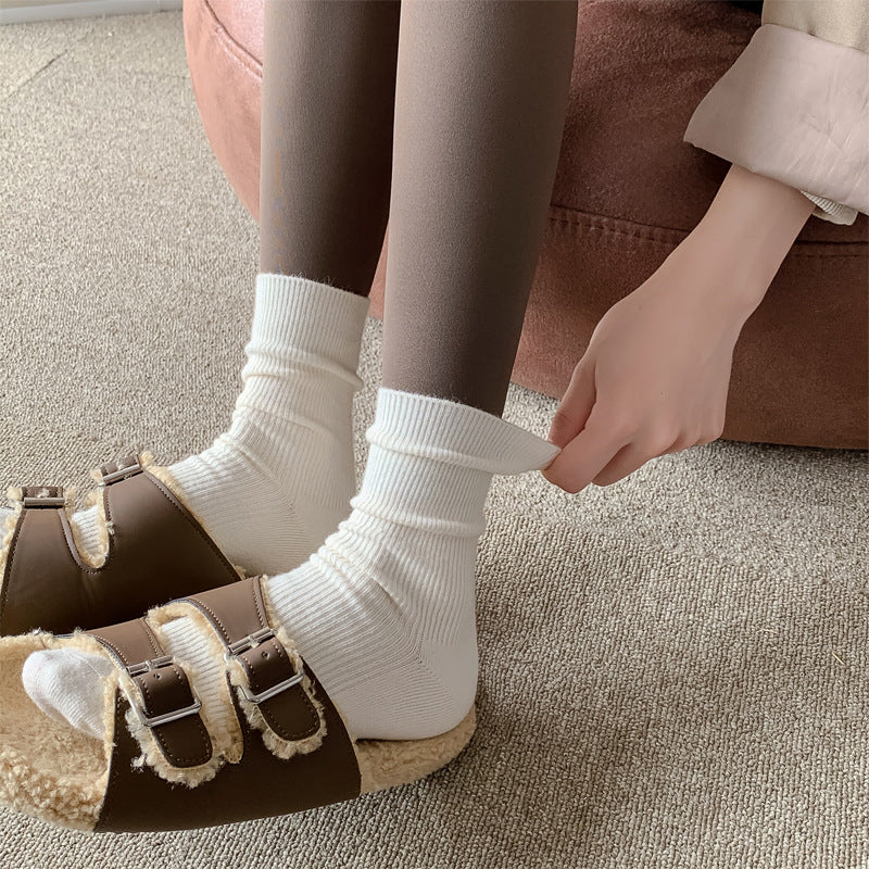 Womens Knee-high Thermal Cashmere Socks